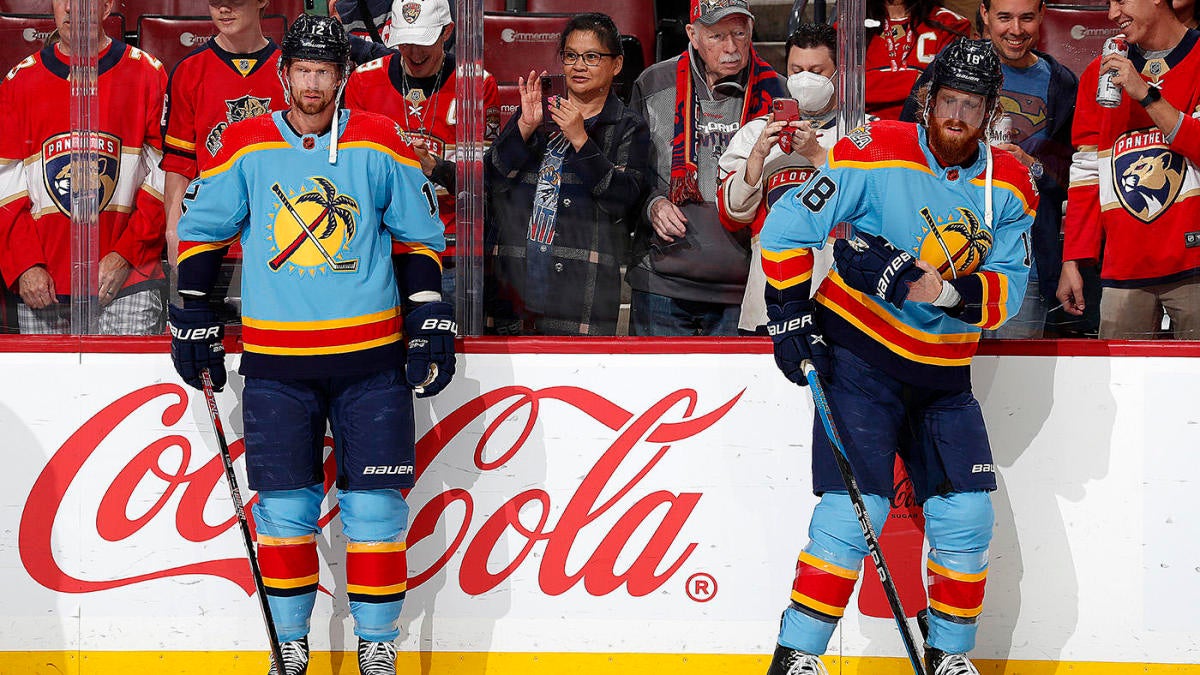 Eric Staal boycotted Panthers' Pride night and said he'd never worn a Pride  shirt, but this photo proves he's wrong