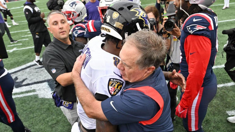 NFL: Baltimore Ravens at New England Patriots