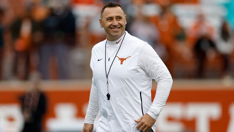 Texas' Steve Sarkisian Comfortable As Arch Manning, Quinn Ewers Engage ...