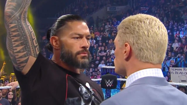 bekymre Profet Alternativt forslag WWE SmackDown results, highlights: Cody Rhodes, Roman Reigns trade final  barbs ahead of WrestleMania 39 - CBSSports.com