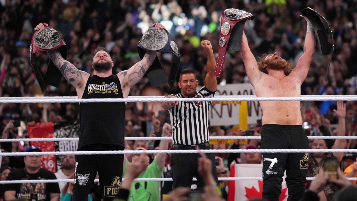 2023 WWE Wrestlemania 39 Night 1 results, recap, grades Zayn, Owens