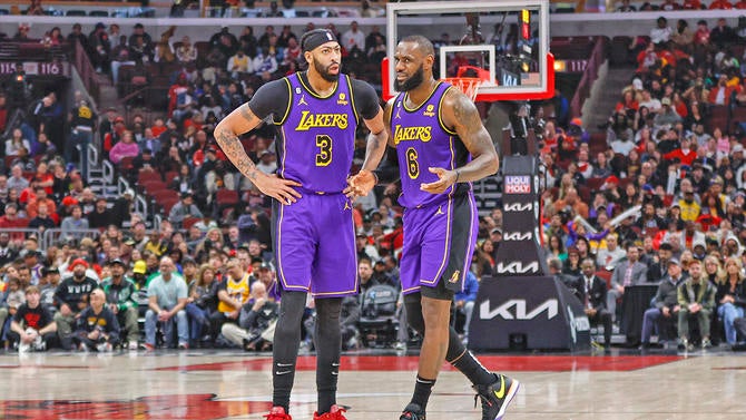 NBA: Los Angeles Lakers at Chicago Bulls