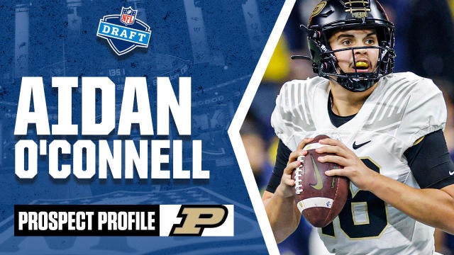 Aidan O'Connell, QB, selected by Raiders at No. 135 in 2023 NFL Draft