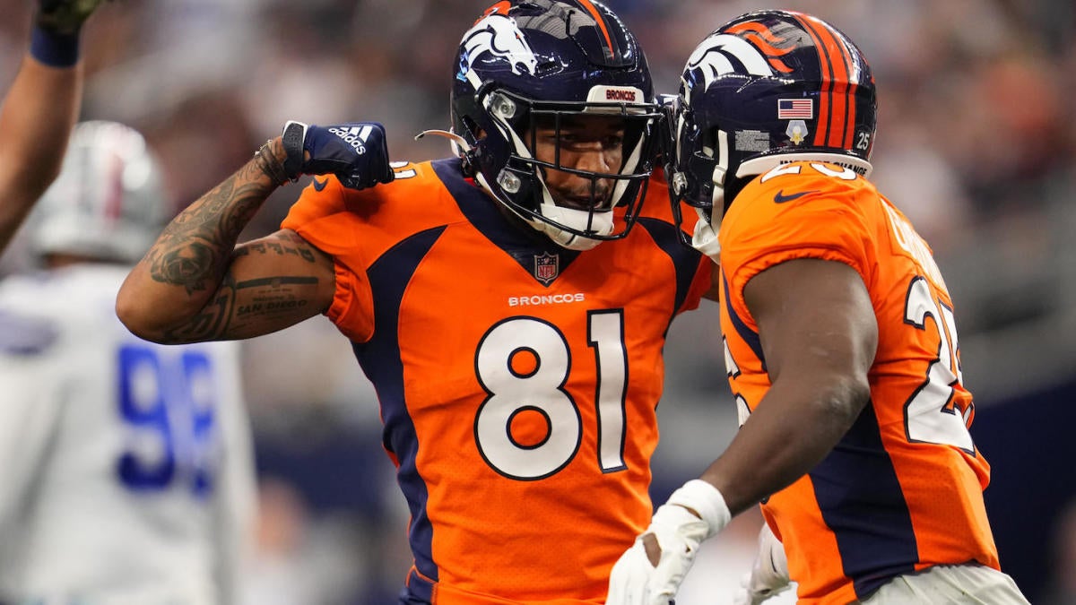 Denver Broncos wide receiver Tim Patrick is 'cleared to do