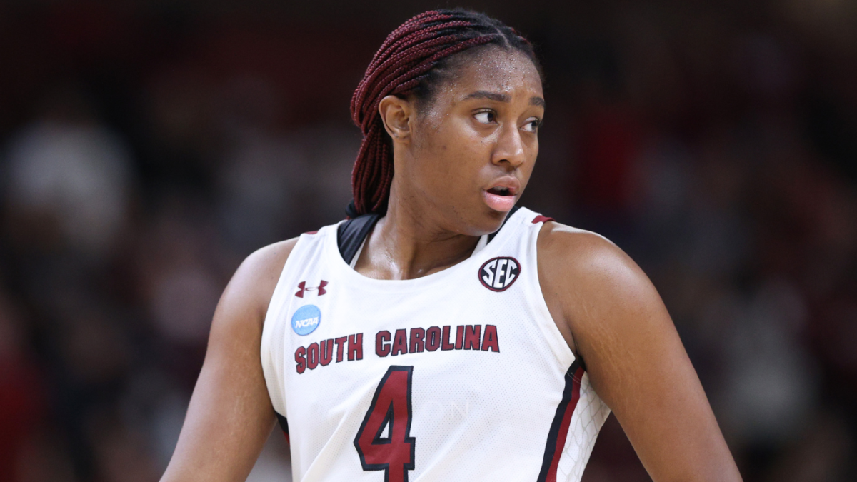 Aliyah Boston selected as No. 1 pick by Indiana Fever in the 2023