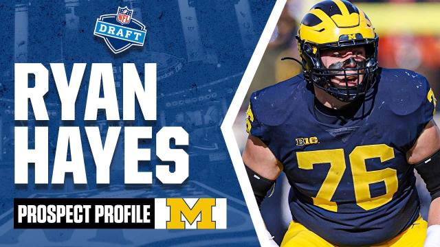 2023 NFL draft: Dolphins pick Michigan's Ryan Hayes in 7th round