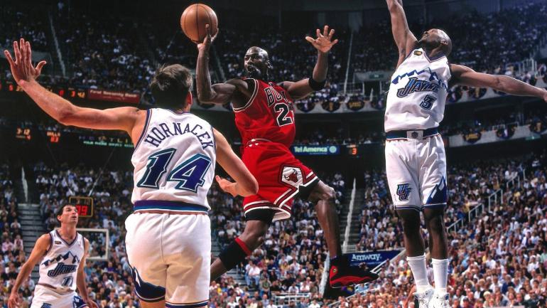 Michael Jordan Getty Chicago Bulls 1998 NBA Finals