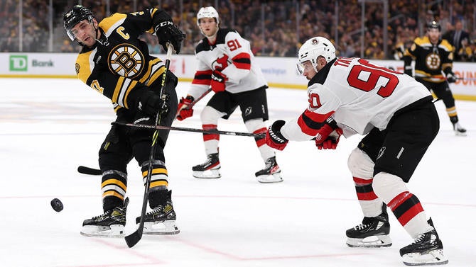 New Jersey Devils v Boston Bruins