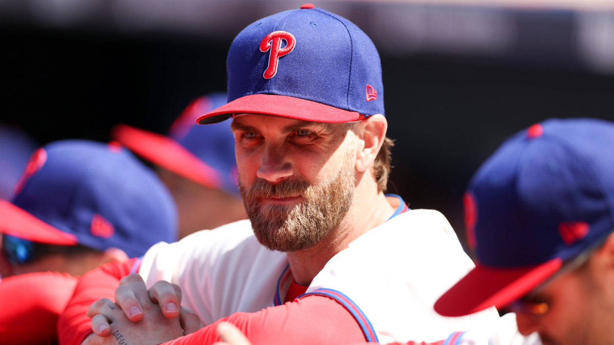 Phillies prepping Bryce Harper to possibly play first base after