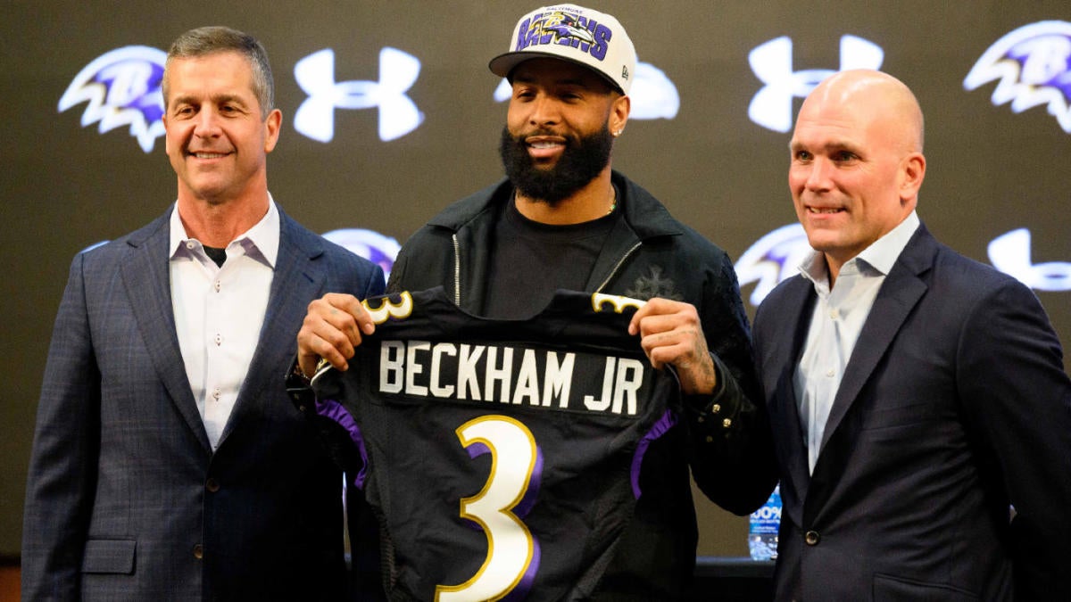 Odell Beckham Jr. reveals jersey number with Ravens, new teammate