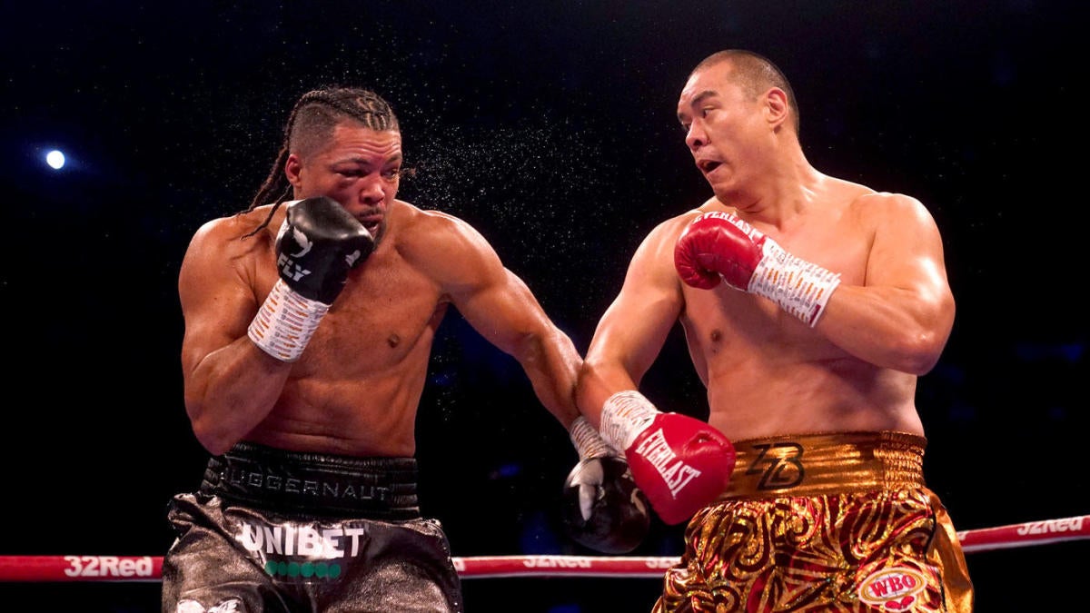 Zhilei Zhang vs. Joe Joyce fight results, highlights: Chinese heavyweight stuns with TKO victory