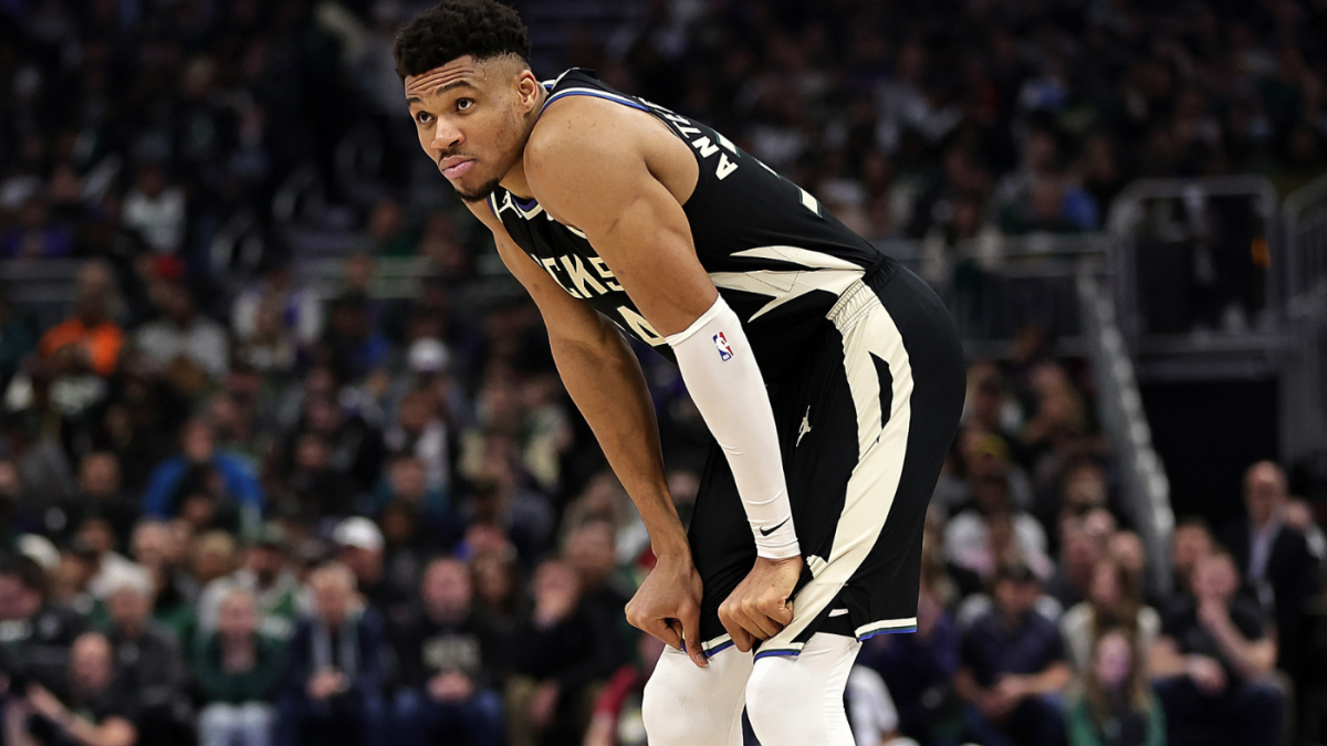 Giannis Antetokounmpo injury update: Bucks star out for Game 2 vs. Heat with back contusion