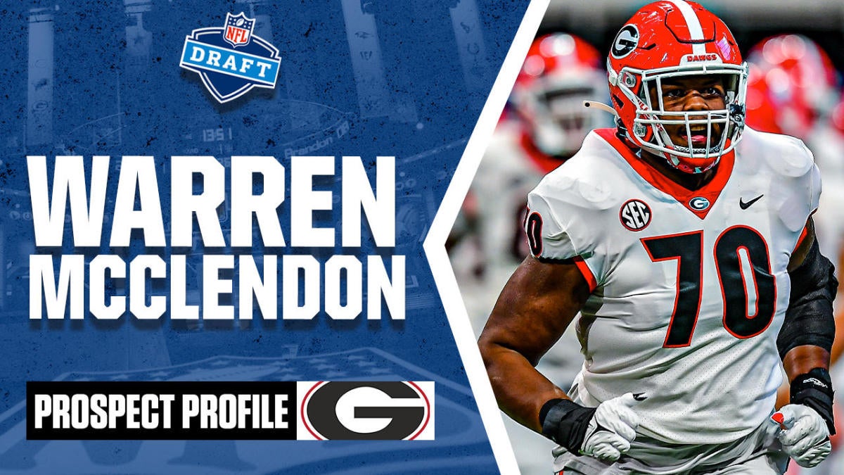 Rams pick Georgia football's Warren McClendon in 2023 NFL Draft