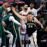 NBA: Playoffs-Miami Heat at Milwaukee Bucks
