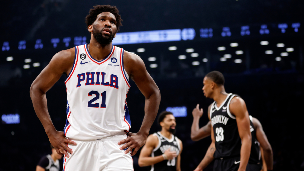 Joel Embiid injury update: Sixers star out for Game 4 vs. Nets due to sprained knee, per report - CBSSports.com