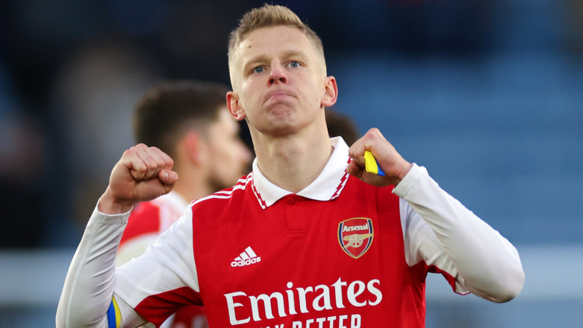 Oleksandr Zinchenko's Arsenal squad number options with both