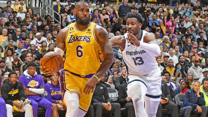 2023 NBA Playoffs - Memphis Grizzlies v Los Angeles Lakers