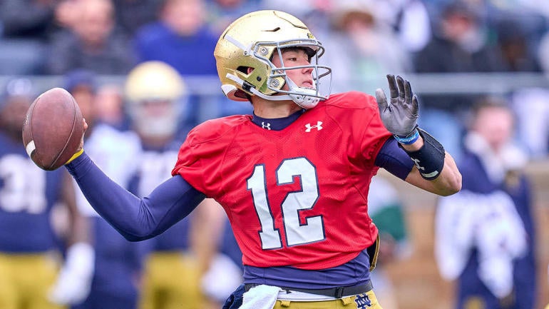 COLLEGE FOOTBALL: APR 22 Notre Dame Blue-Gold Game