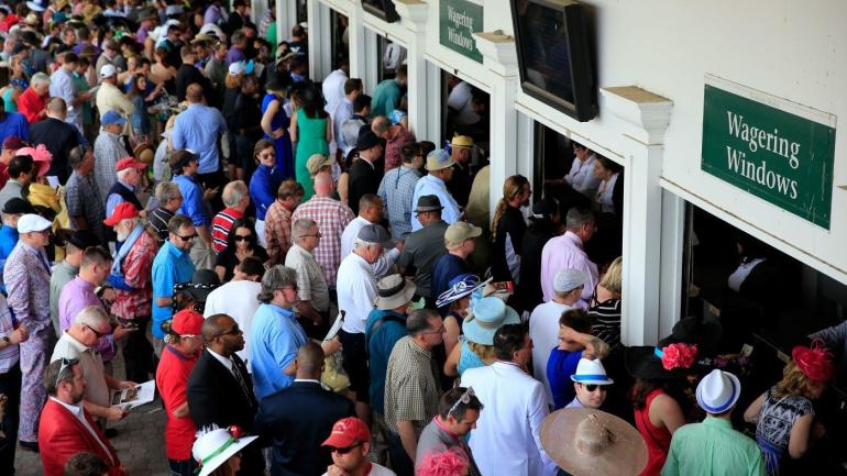 Kentucky Derby Getty Betting Window