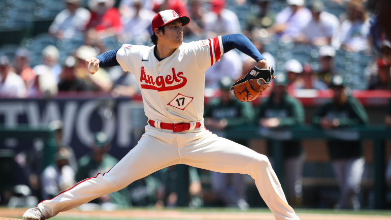 Shohei Ohtani dari Angels menyerah pada home run pertama di 79 inning, kemudian dua batter lainnya kemudian