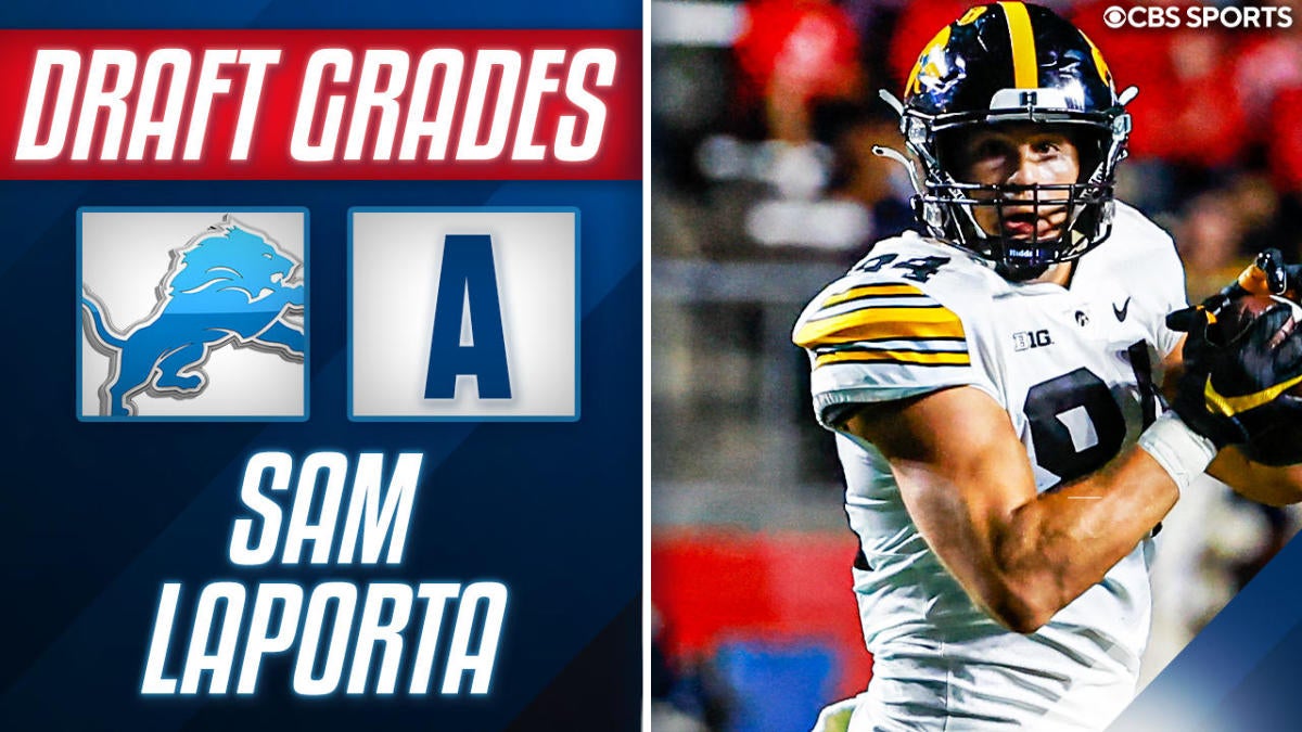 2023 NFL Draft Grades Lions Select Sam LaPorta No. 34 Overall