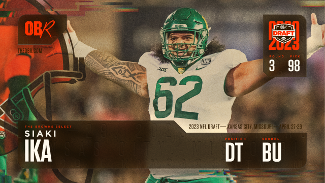 DT Siaki Ika gets The Draft Call at No. 98 Overall