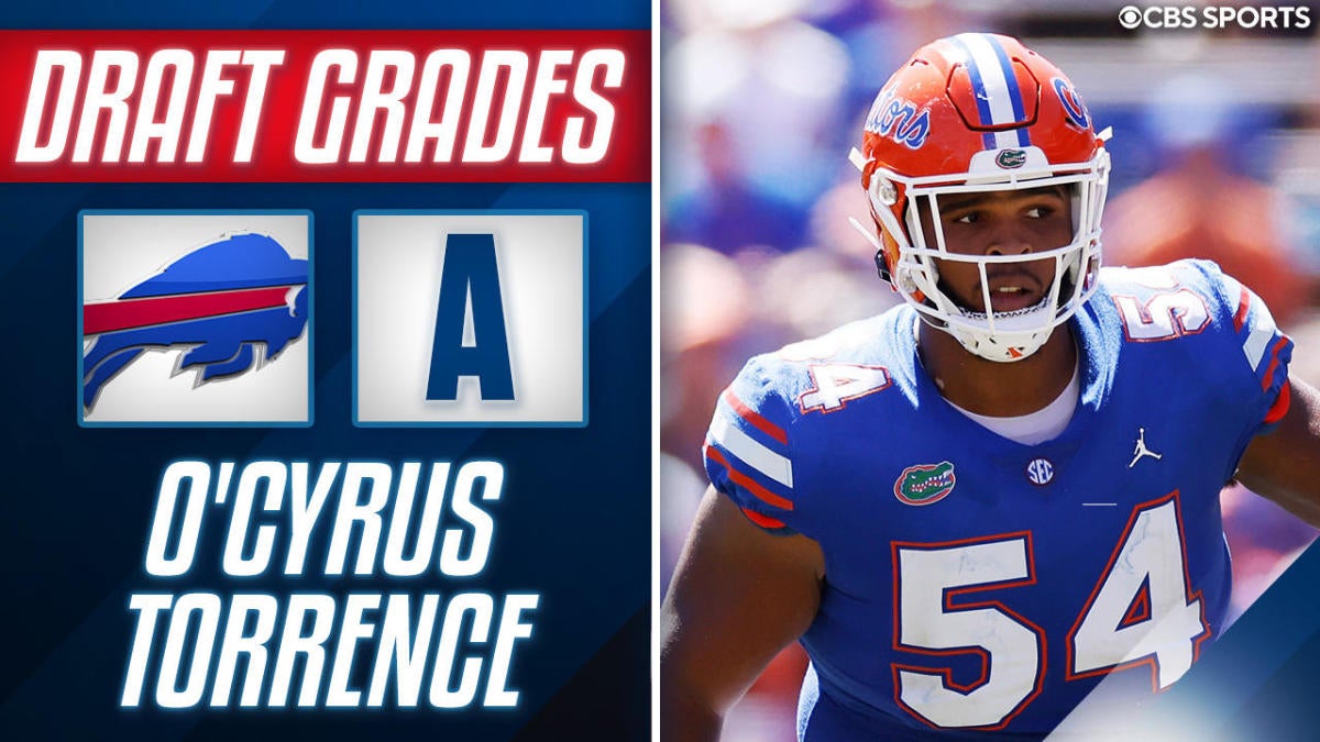 Buffalo Bills select OL O'Cyrus Torrence second round 2023 NFL draft