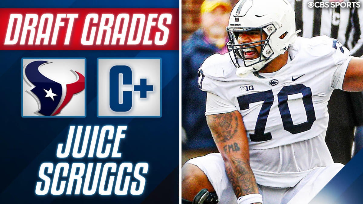 2023 NFL Draft Grades: Texans Select Juice Scruggs No. 62 Overall - CBS Sports