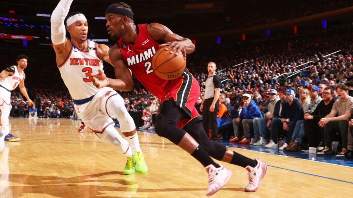 Jimmy Butler injury update Heat star finishes Game 1 win through ankle