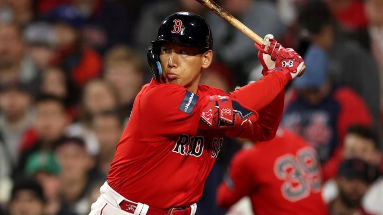 PERHATIKAN: Masataka Yoshida dari Red Sox memperpanjang rekor pukulan terbaik MLB menjadi 14 pertandingan dengan home run vs. Blue Jays