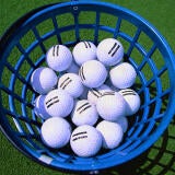 Bucket of Golf balls