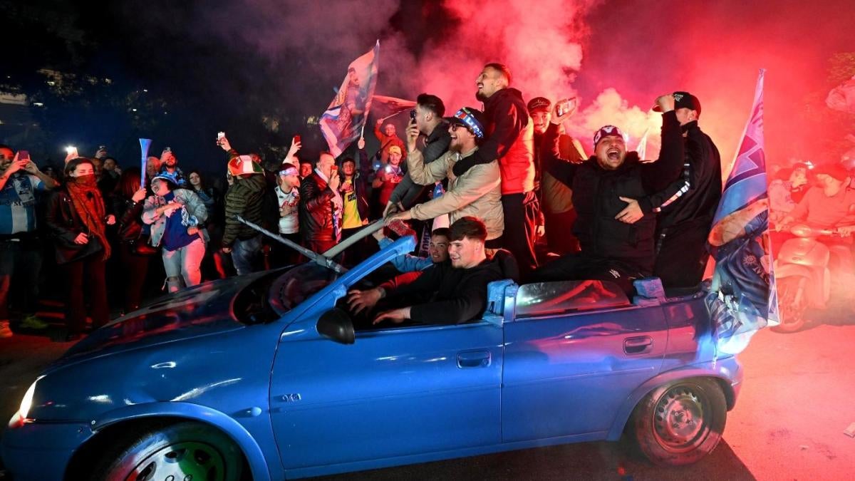 Napoli win Serie A: Sights and sounds from Scudetto celebrations after first league crown in 33 years