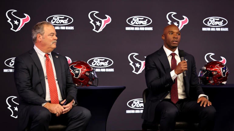 NFL: Conferencia de prensa introductoria del entrenador en jefe de los Houston Texans, DeMeco Ryans