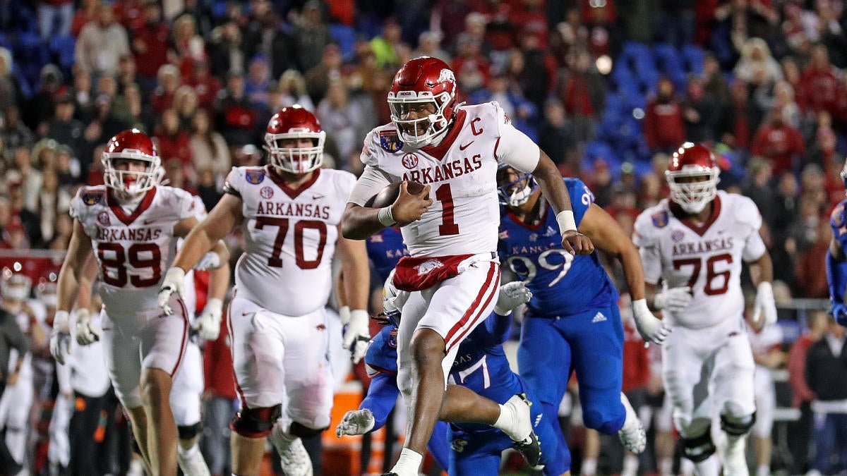 CBS Sports' Jerry Palm says Arkansas is bound for Liberty Bowl