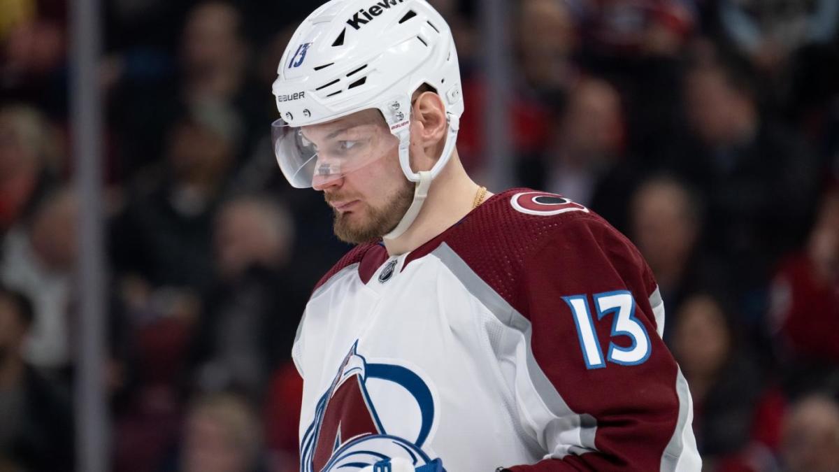 Colorado Avalanche forward Valeri Nichushkin out for 'personal reasons