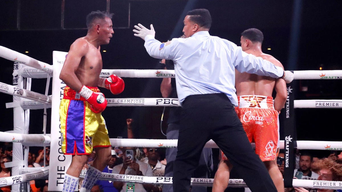 Showtime Boxing results, highlights Rolando Romero scores controversial TKO of Ismael Barroso to earn title