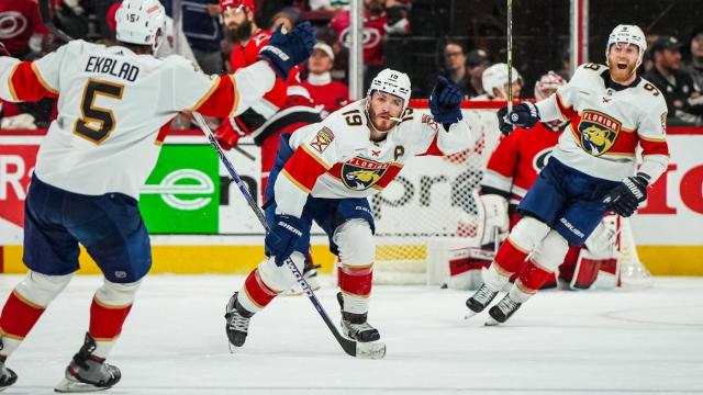 Florida Panthers defeat Carolina Hurricanes 3-2 in Overtime Classic