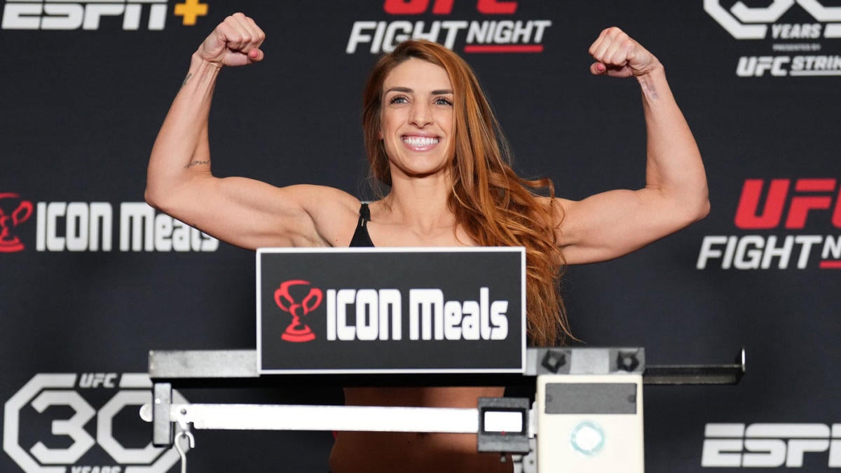 What time is the Mackenzie Dern vs. Angela Hill fight tonight