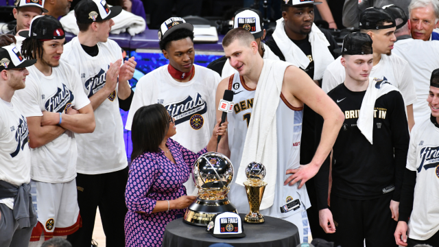 L.A. routs Boston, evens NBA Finals