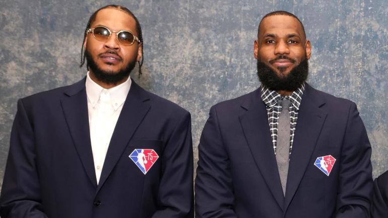 LeBron James mengatakan dia merekam video pensiun Carmelo Anthony seminggu sebelum pengumuman dibuat LeBron James mengatakan dia merekam video pensiun Carmelo Anthony seminggu sebelum pengumuman dibuat