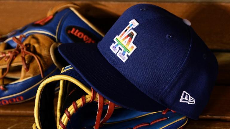 Los Angeles Dodgers Getty LGBTQ+ Gay Pride Cap Hat