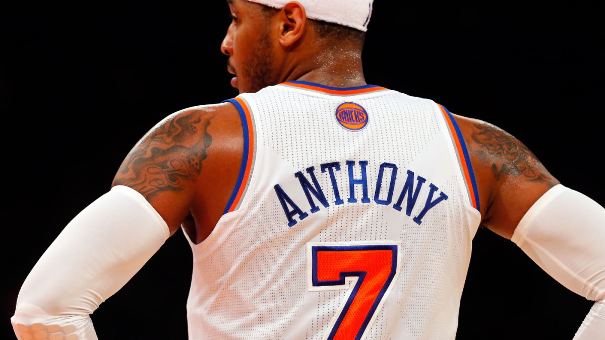 Jersey Set New York Knicks 7# Carmelo Anthony Basketball Jersey