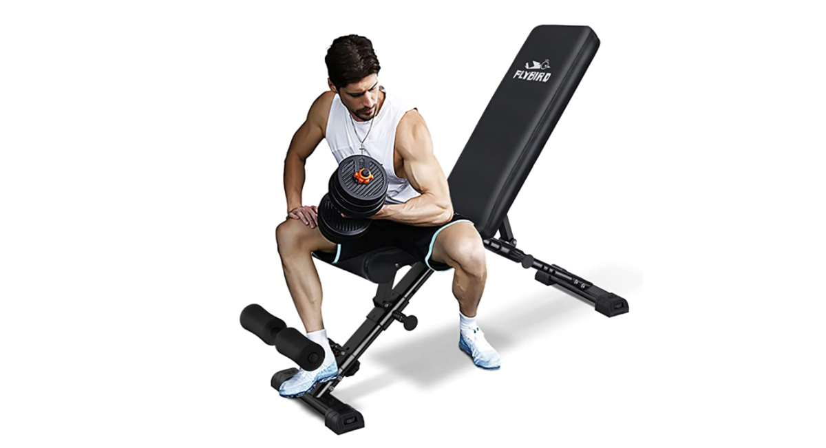 Our readers are obsessed with this 50% off weight bench deal