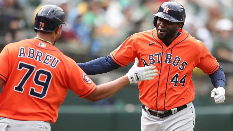 Yordan Alvarez Getty Houston Astros