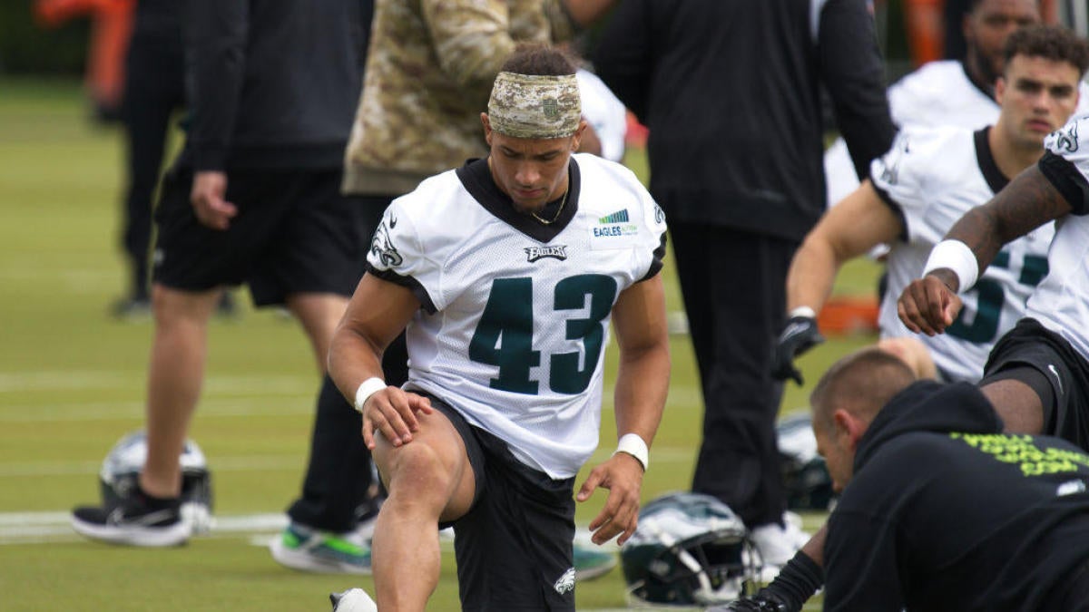 Philadelphia Eagles safety Terrell Edmunds participates in News Photo -  Getty Images