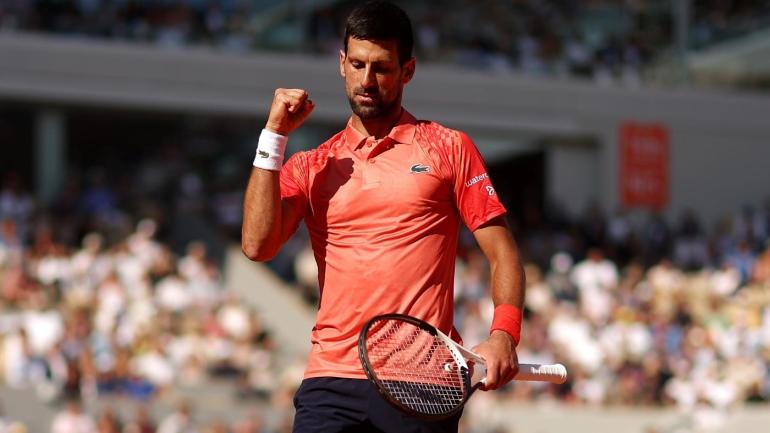 Novak Djokovic Getty 2023 French Open Roland Garros
