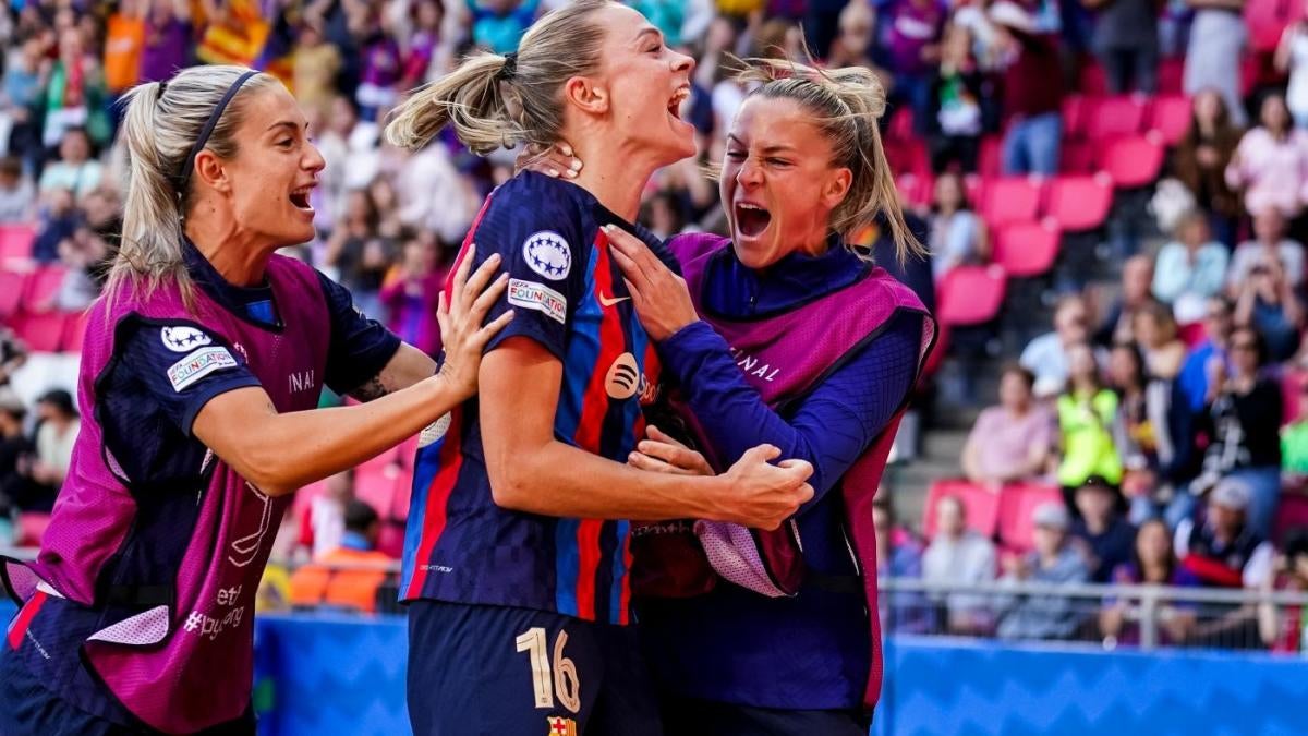 Barcelona win UEFA Women’s Champions League final with stunning second-half comeback vs. Wolfsburg