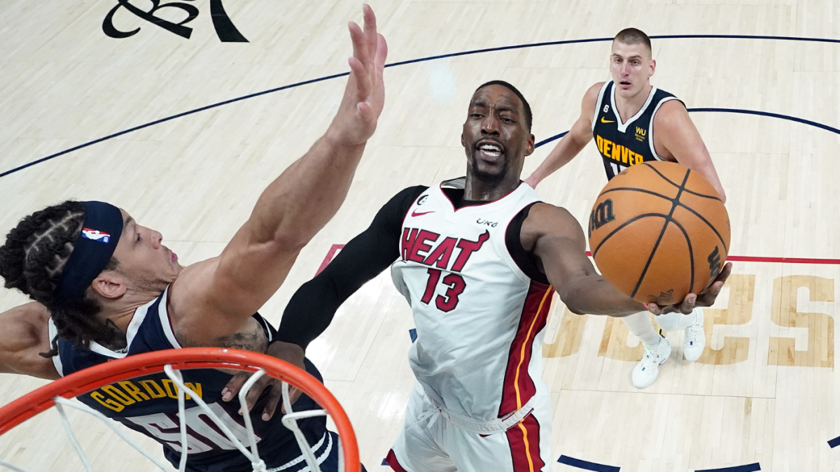 Miami Heat Game-Used Basketball - 2023 NBA Finals Game 2