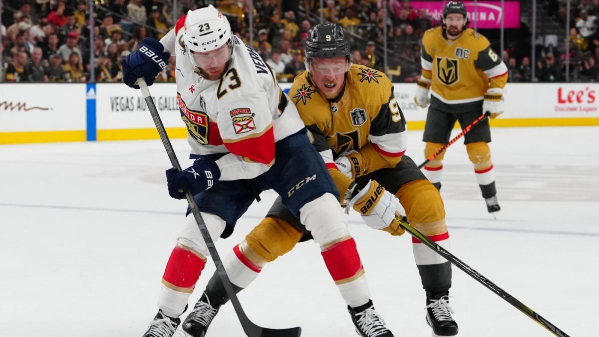 2023 stanley cup final Florida panthers vs golden knights nhl