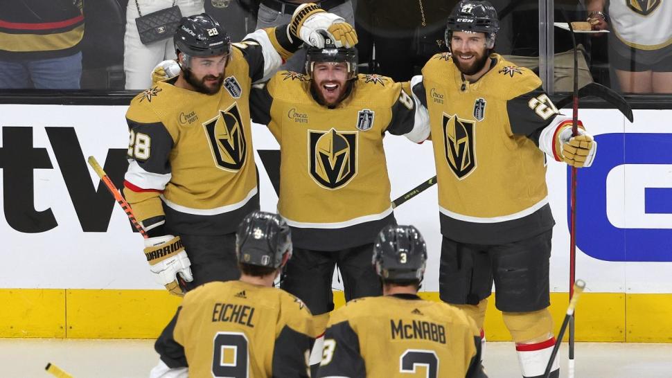 Vegas Getty Golden Knights Celebrate 2023 Stanley Cup Final